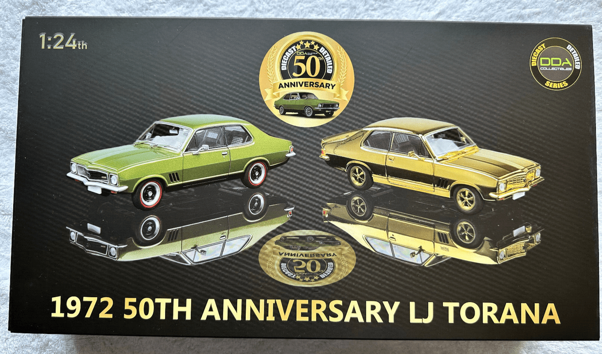 DDA collectables 1972 50th Anniversay LJ TORANA - Mega Cash Sydney