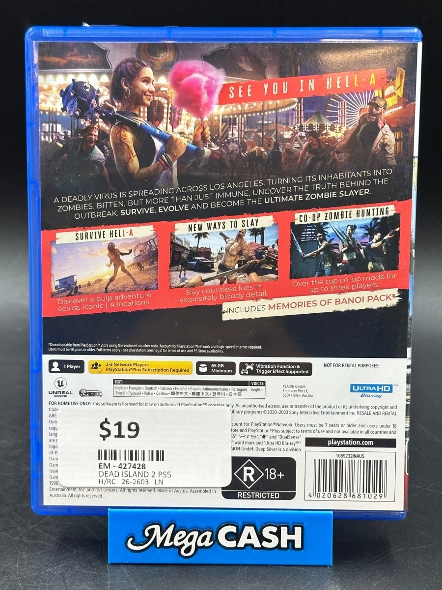Dead Island 2: Day One Edition - PlayStation 5/PS5 Game - Mega Cash Sydney