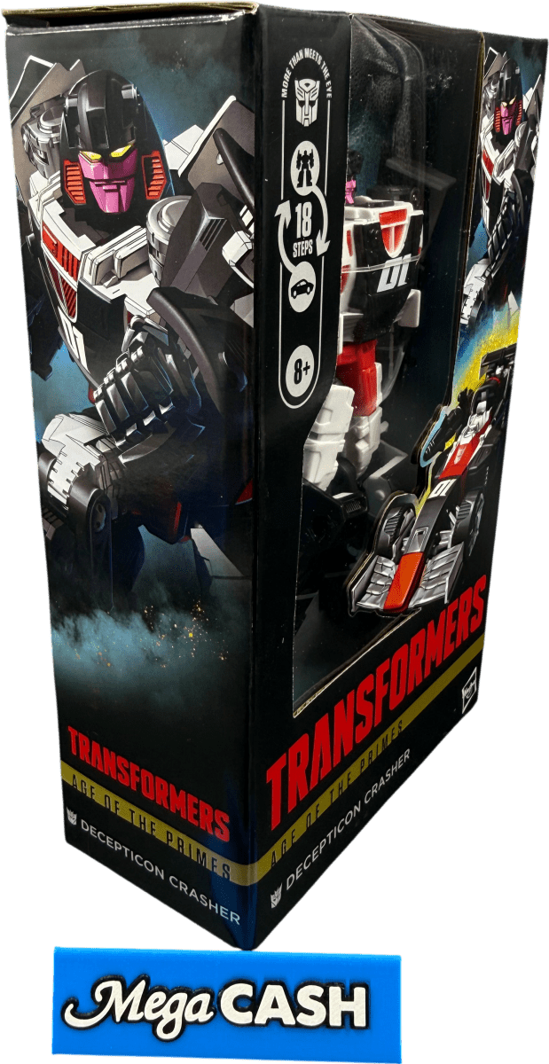 Decepticon Crasher - Hasbro Figurine - Transformers Age of the Primes - Mega Cash Sydney