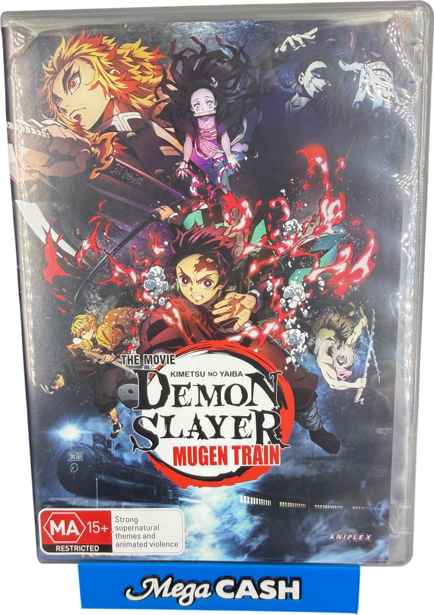 Demon Slayer Mugen Train DVD - Mega Cash Sydney