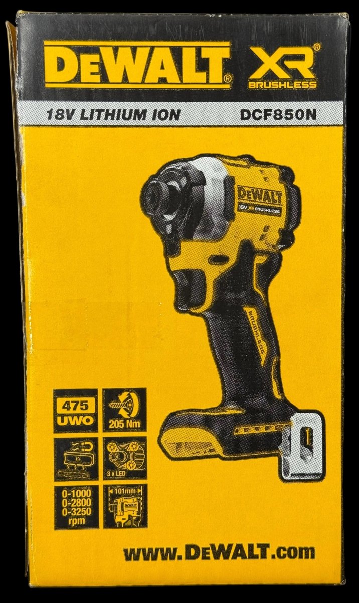 DeWalt 18v Impact Driver DCF850N - Skin Only - Opened Never Used - Mega Cash Sydney