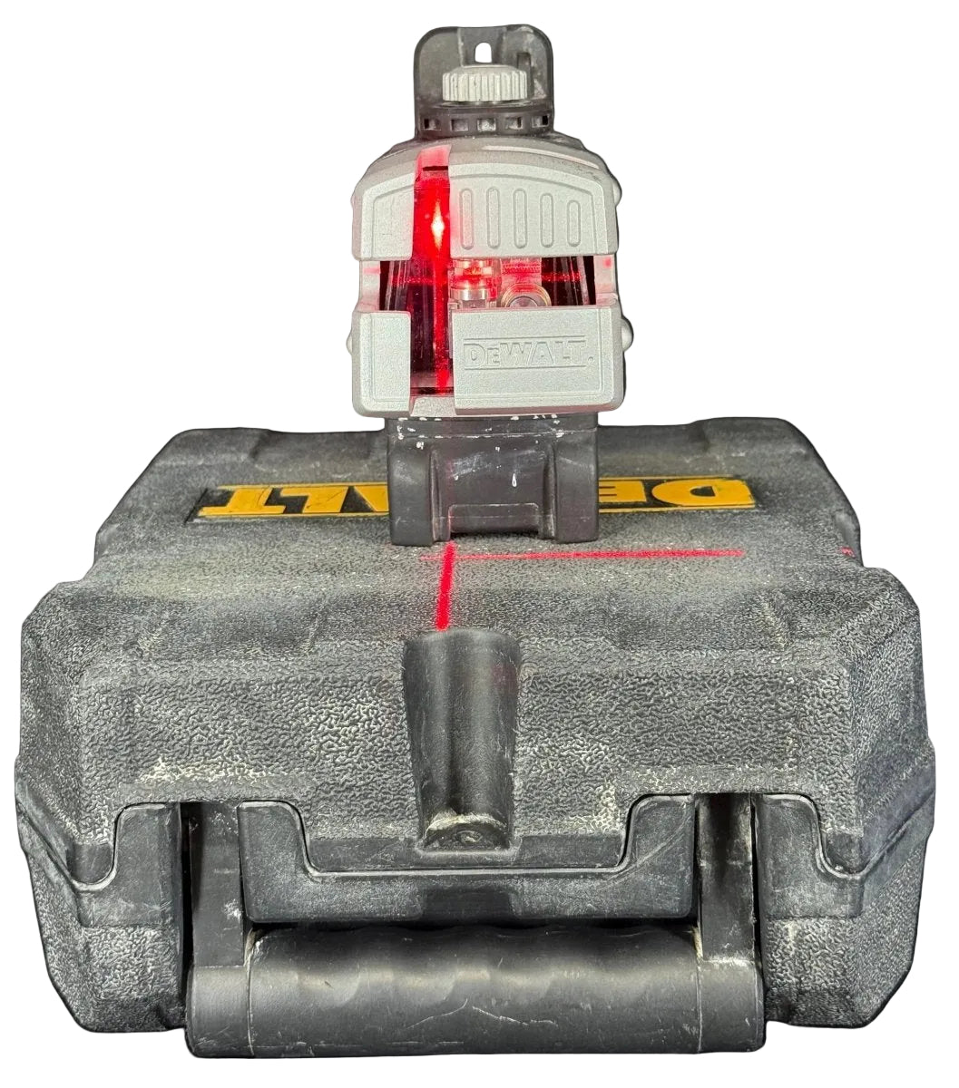 DeWalt 3 Beam Line Laser Level DW089 + AA Batteries in Hard Case And Clamp - Mega Cash Sydney