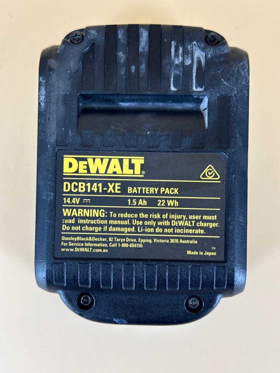DEWALT - DCB141-XE - 14.4V 1.5Ah - Battery Pack - Mega Cash Sydney