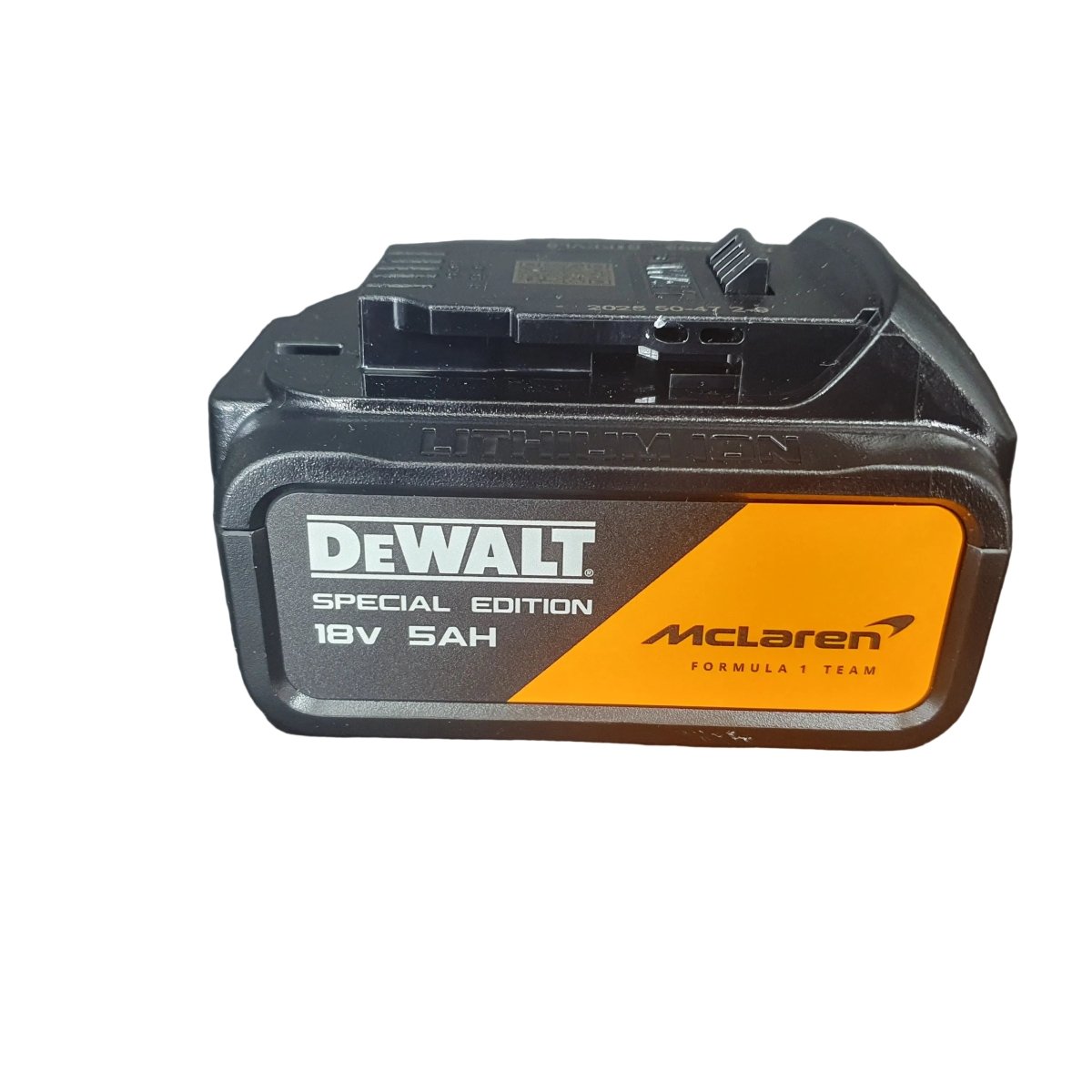 DeWalt - DCB184 - 18V XR 5.0Ah Tool Battery - McLaren F1 Edition - Mega Cash Sydney