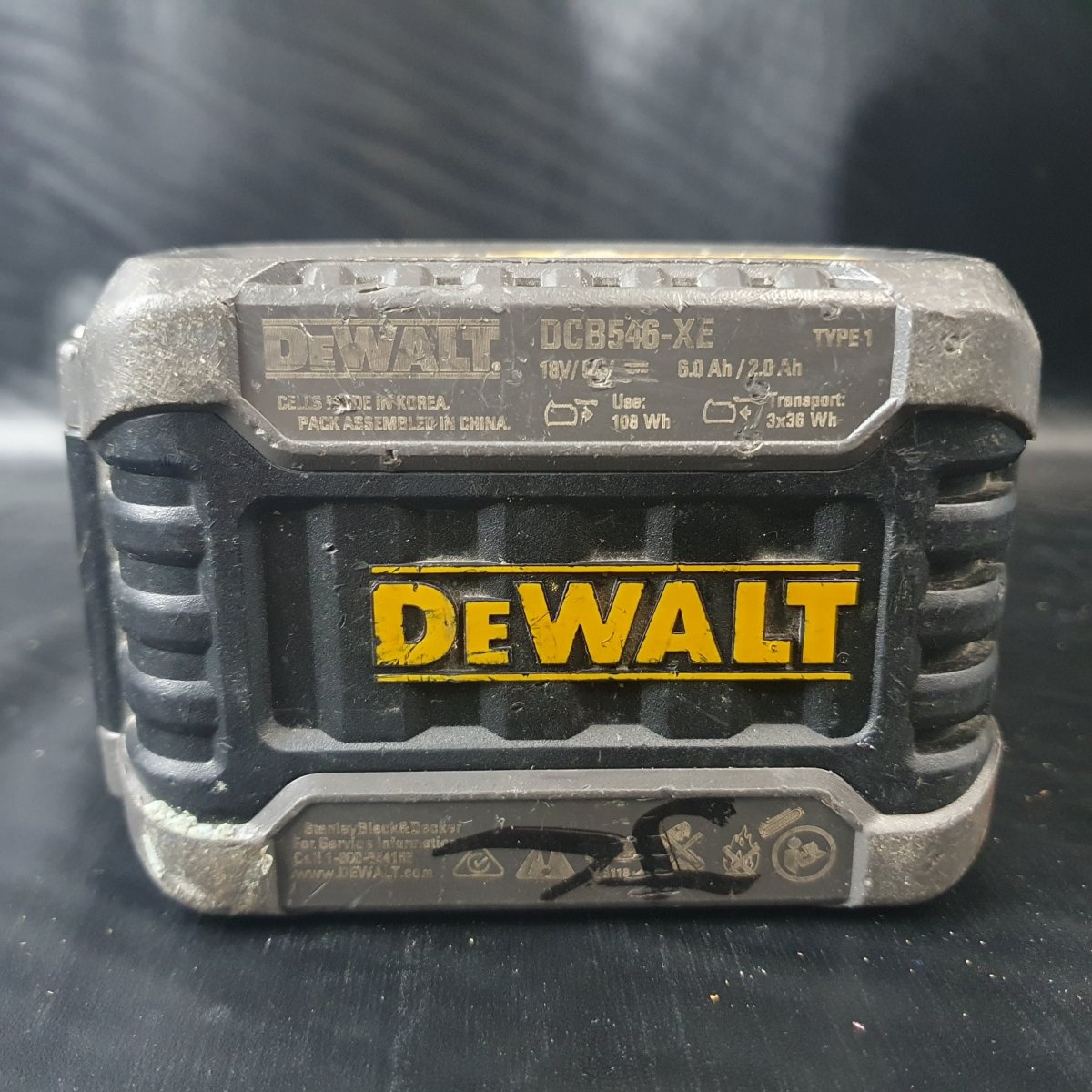 DeWalt - DCB546-XE - 18V-54V 6.0Ah XR Flexvolt Li-Ion Battery - Mega Cash Sydney