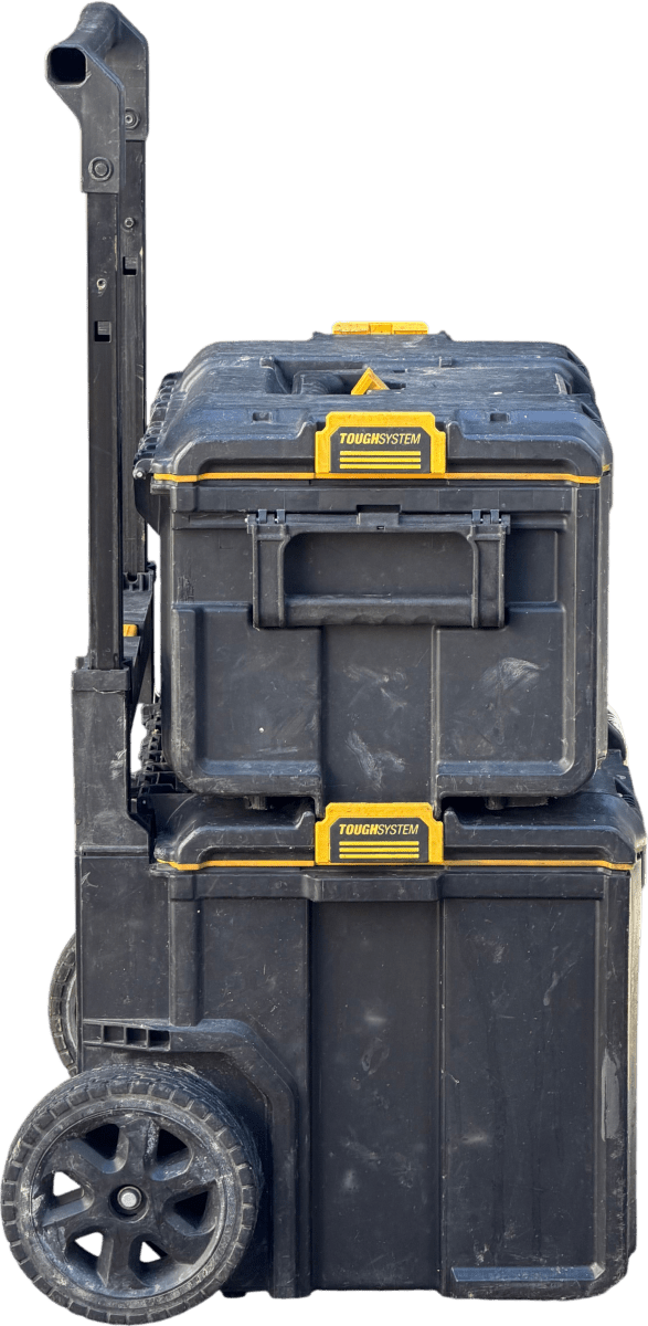 Dewalt Tool Box Tough System 2.0 x2 Crates and Caddy - Mega Cash Sydney