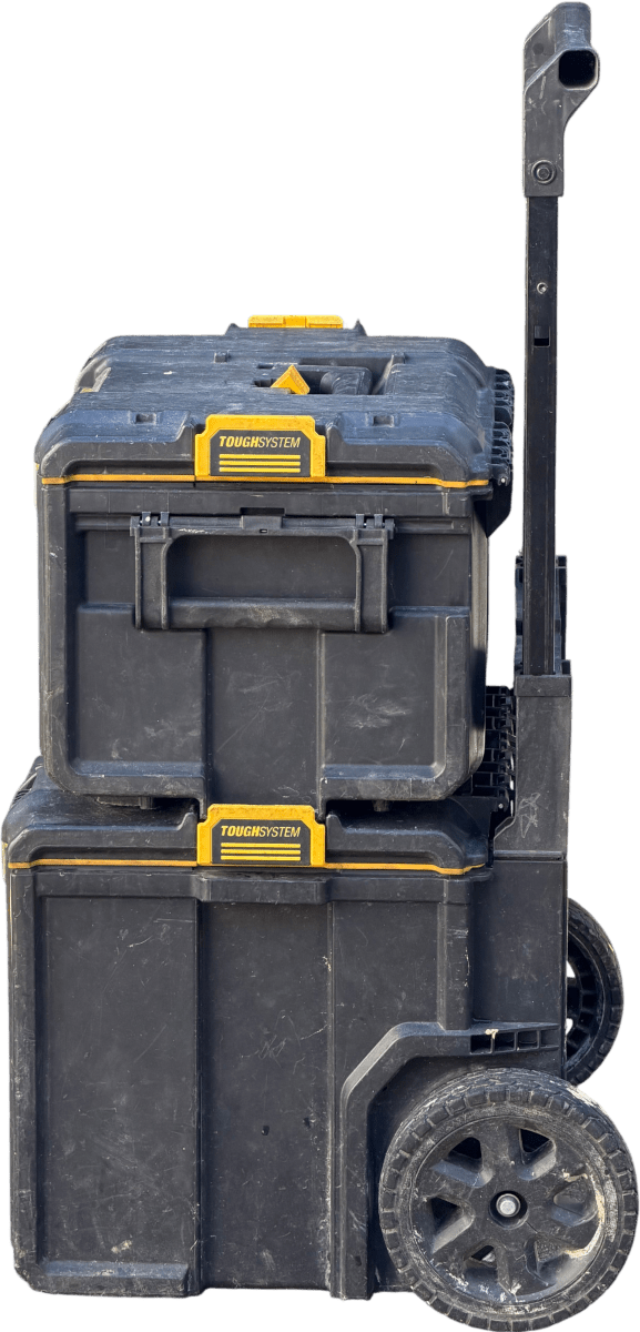 Dewalt Tool Box Tough System 2.0 x2 Crates and Caddy - Mega Cash Sydney