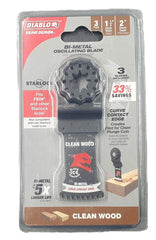 Diablo Demo Demon - Starlock Bi-Metal Oscillating Blade for Clean Wood Applications - Mega Cash Sydney