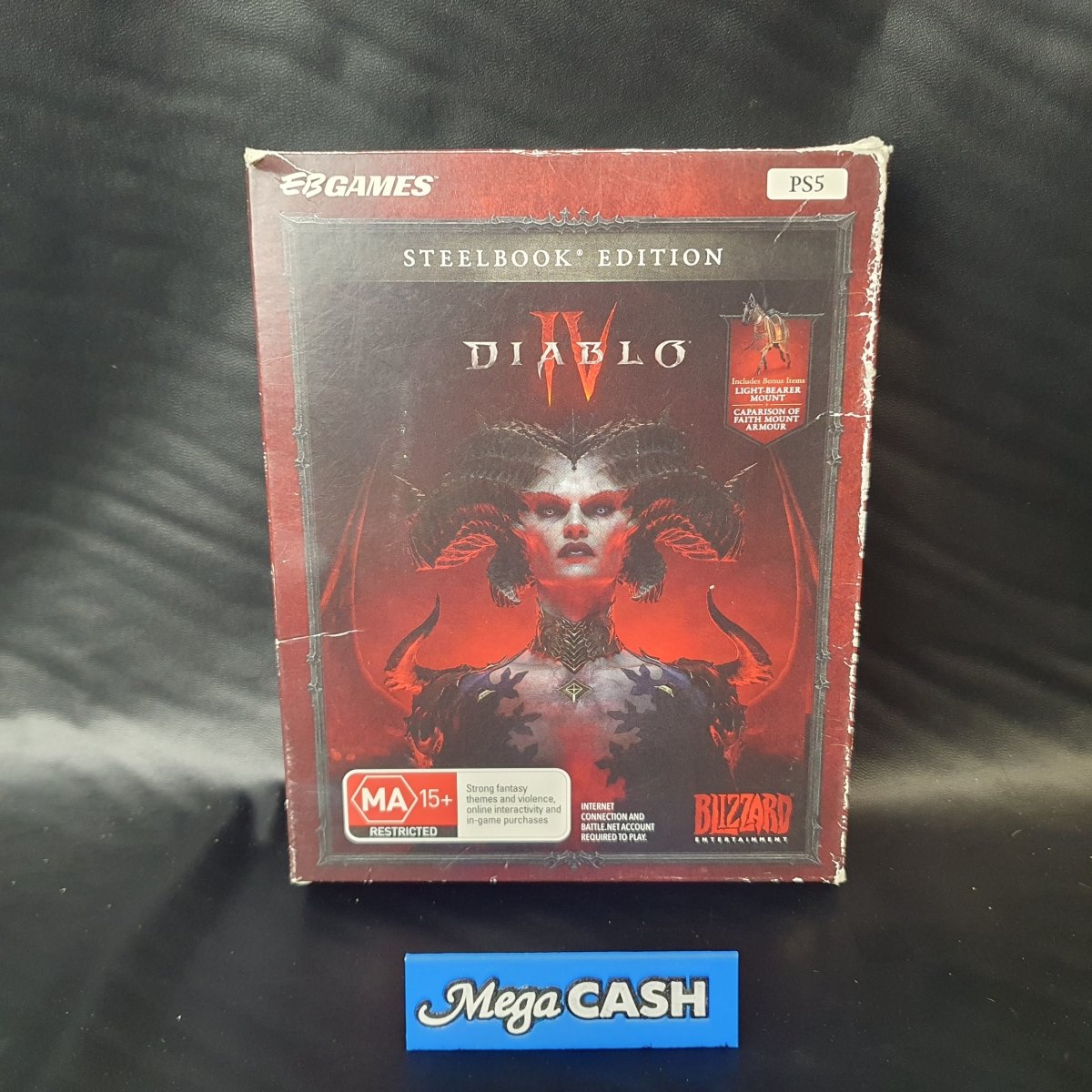 DIABLO IV (4) - Playstation 5 Game - Steelbook Edition - Mega Cash Sydney