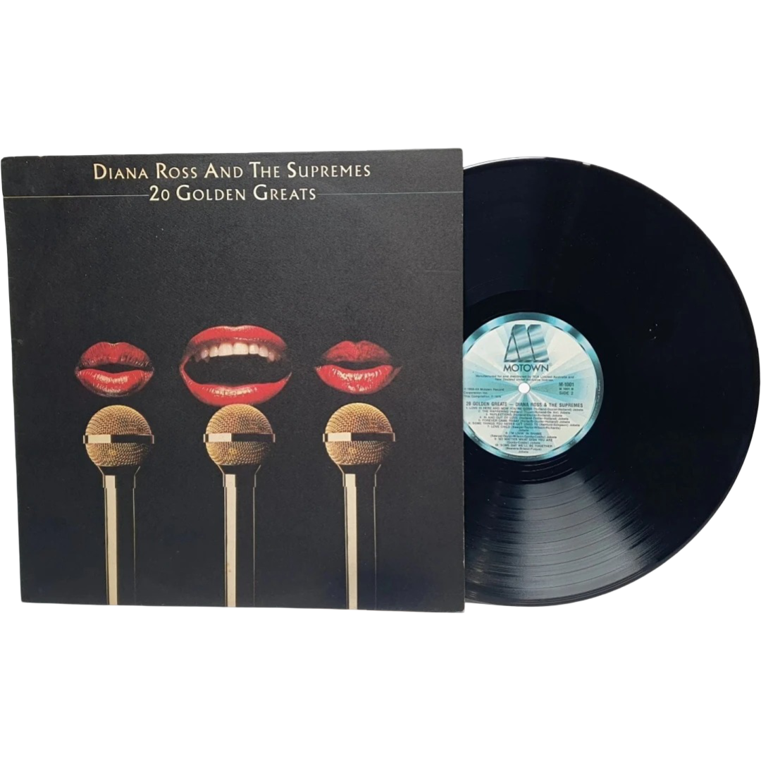 Diana Ross & The Supremes - "20 Golden Greats" - LP RECORD - M 1001