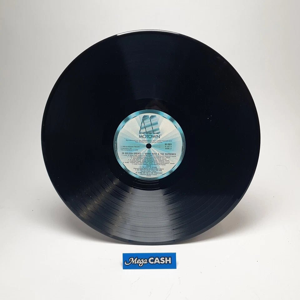 Diana Ross & The Supremes - "20 Golden Greats" - LP RECORD - M 1001 - Mega Cash Sydney
