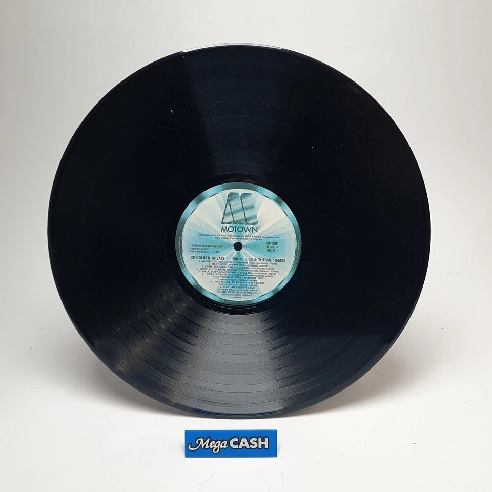 Diana Ross & The Supremes - "20 Golden Greats" - LP RECORD - M 1001 - Mega Cash Sydney