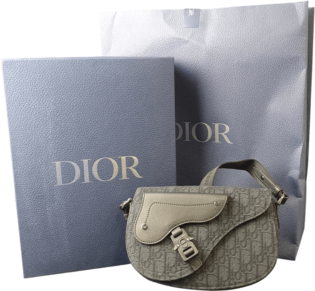 DIOR - Saddle Messenger Bag Black - Mega Cash Sydney