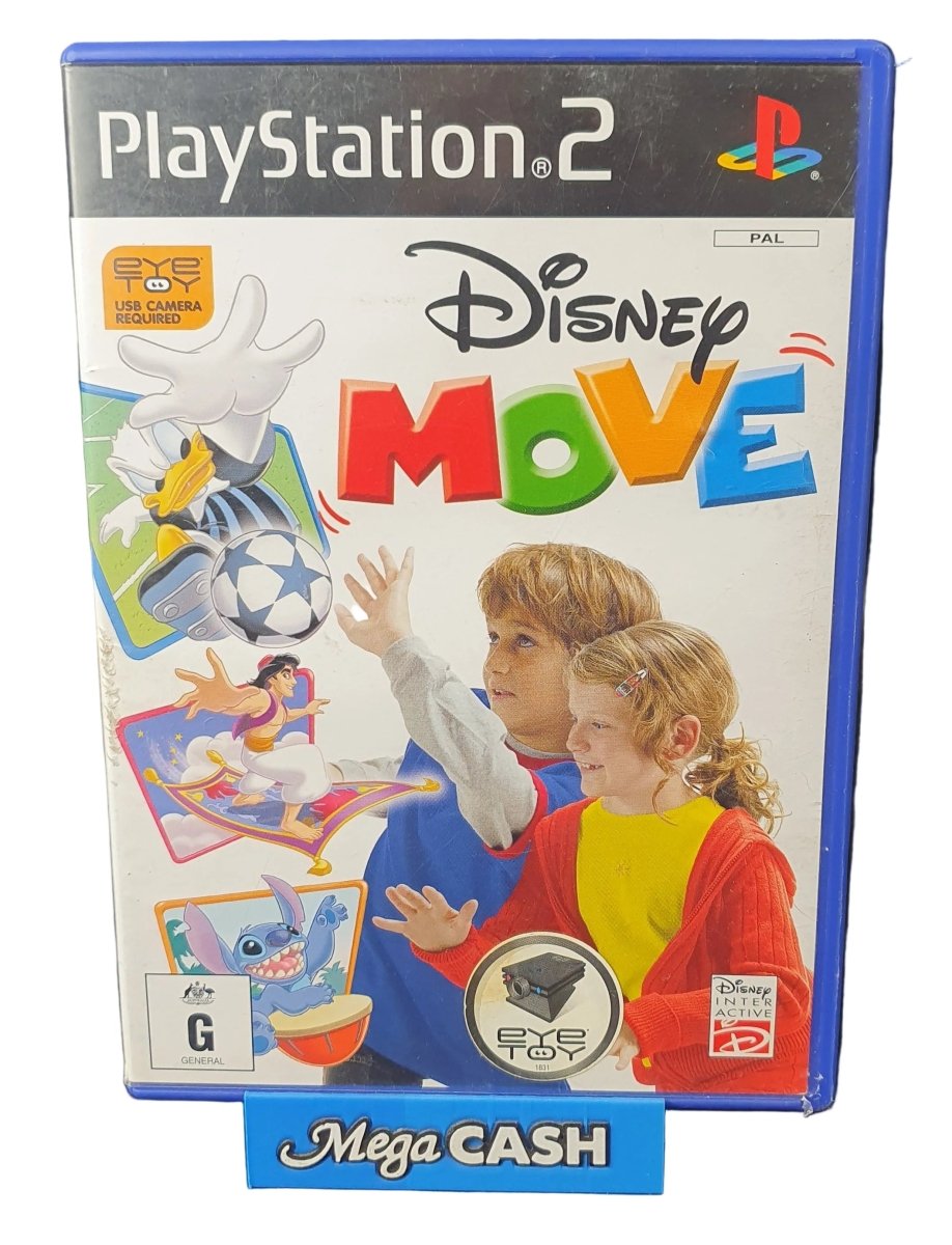Disney Move - Playstation 2/PS2 Game - Mega Cash Sydney