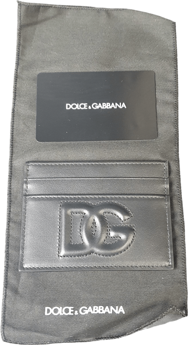 DOLCE & GABBANA - Embossed Card Holder - AG081 - Mega Cash Sydney
