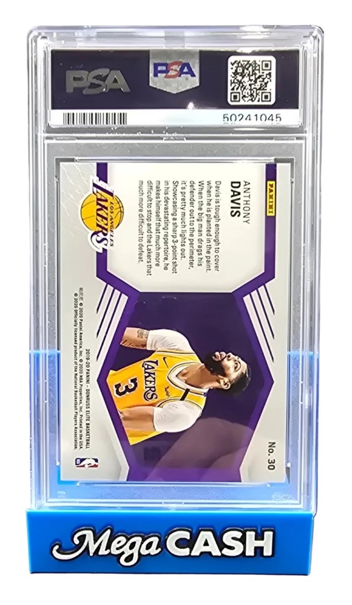 Donruss Elite - Anthony Davis - Spellbound Gold - 05/10 - PSA 10 GEM MT - NBA - Lakers - Mega Cash Sydney