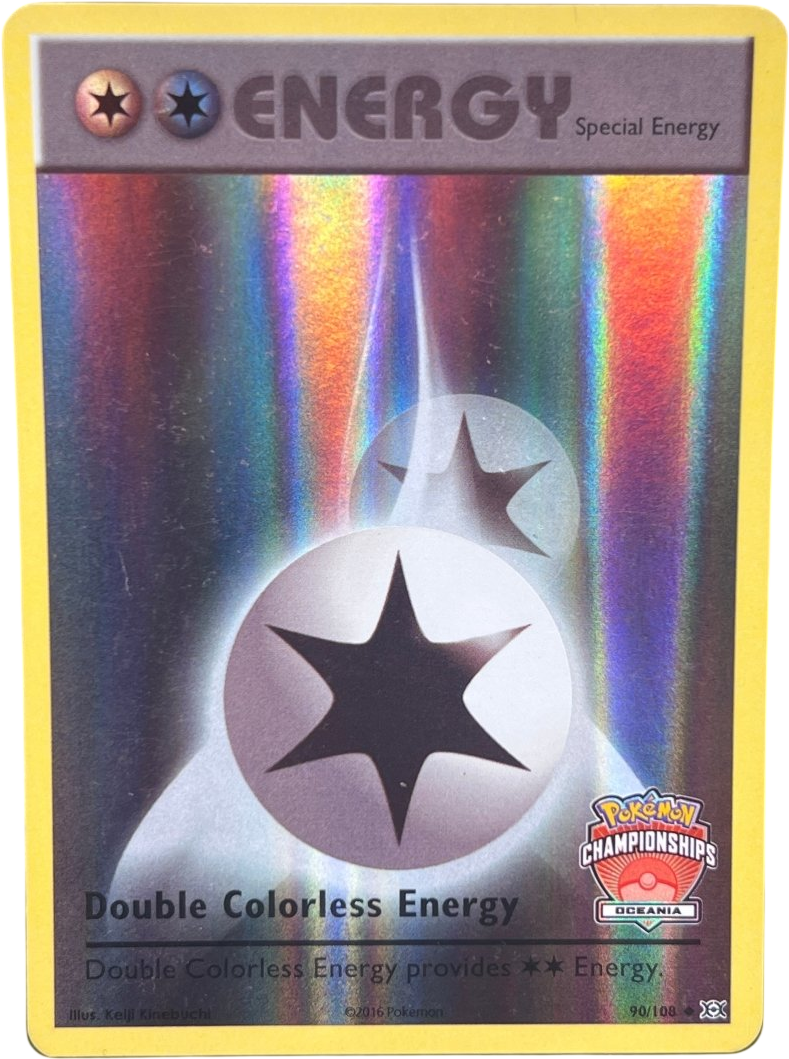 Double Colorless Energy Championship Oceania Evolutions 90/108 - Mega Cash Sydney