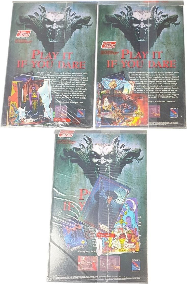 Dracula: Vlad the Impaler - Mini 1993 Topps Comics - Issue 1 to 3 - Mega Cash Sydney