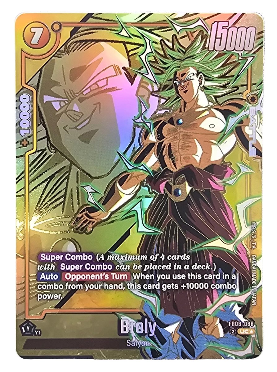 Dragon Ball Super - Broly - FB08 - 088 - Saiyan's Pride - Alt - Mega Cash Sydney