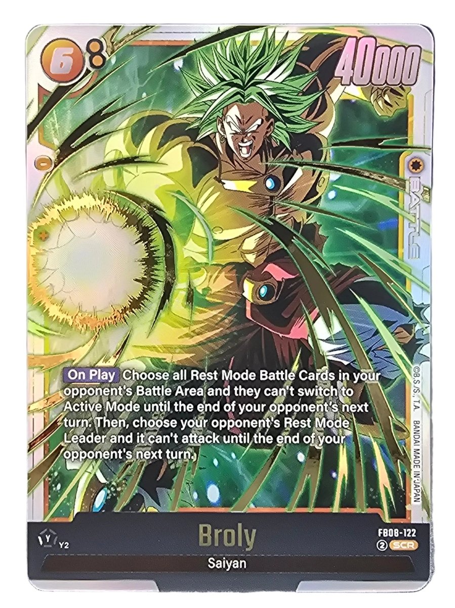 Dragon Ball Super - Broly - FB08 - 122 - Saiyan's Pride - Mega Cash Sydney