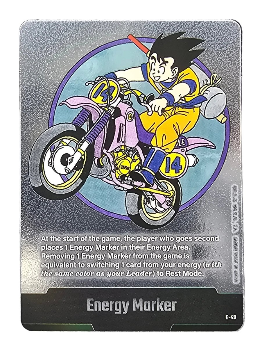 Dragon Ball Super - Energy Marker - E - 49 - Manga Booster 01 - Mega Cash Sydney
