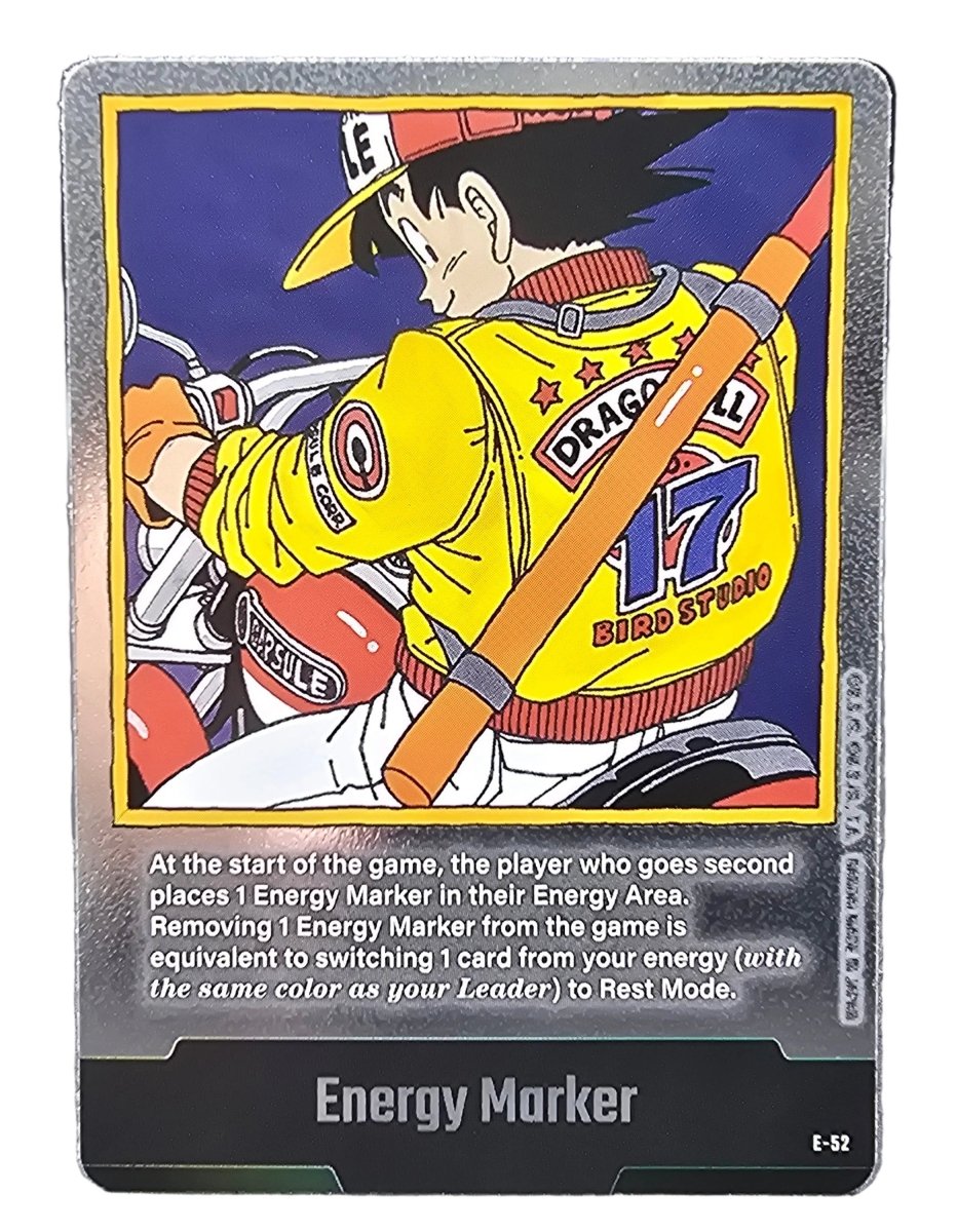 Dragon Ball Super - Energy Marker - E - 52 - Manga Booster 01 - Mega Cash Sydney