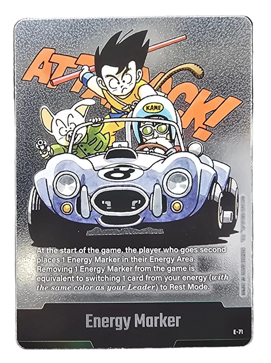 Dragon Ball Super - Energy Marker - E - 71 - Manga Booster 02 - Mega Cash Sydney