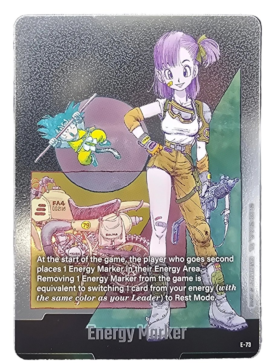 Dragon Ball Super - Energy Marker - E - 73 - Manga Booster 02 - Mega Cash Sydney