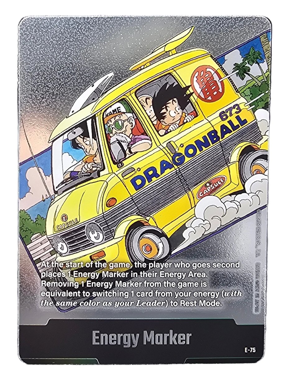 Dragon Ball Super - Energy Marker - E - 75 - Manga Booster 02 - Mega Cash Sydney