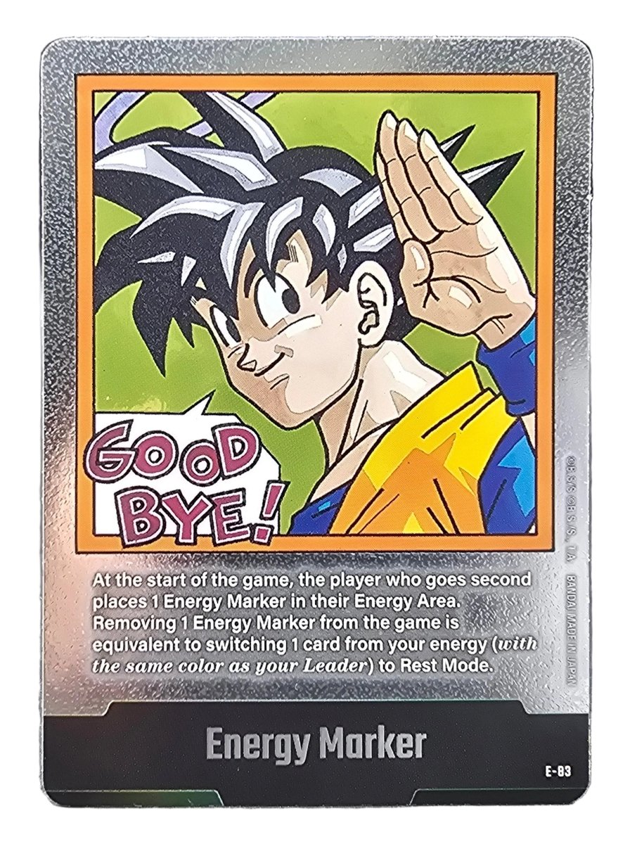Dragon Ball Super - Energy Marker - E - 83 - Manga Booster 02 - Mega Cash Sydney