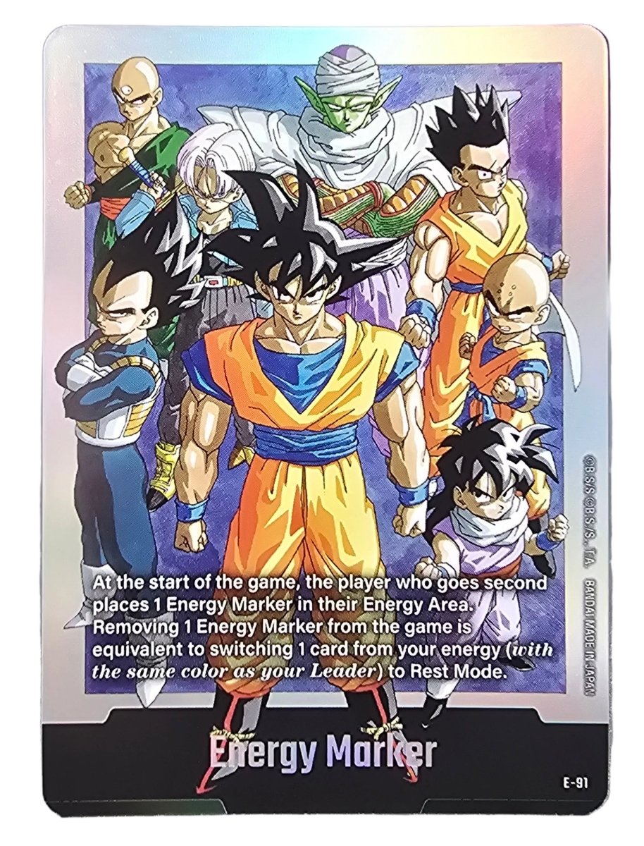 Dragon Ball Super - Energy Marker - E - 91 - Manga Booster 02 - Mega Cash Sydney