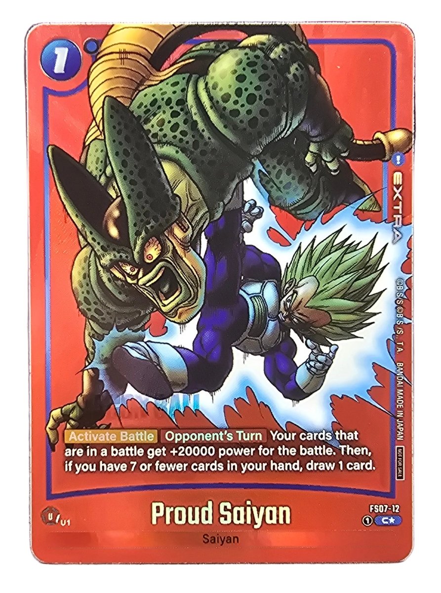 Dragon Ball Super - Proud Saiyan - FS07 - 12 - Limited Pack Manga Version - Tournament Promo - Mega Cash Sydney