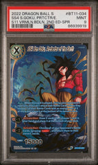 Dragon Ball Super - SS4 Son Goku, Protector of the Earth BT11 - 034 PSA 10 - Mega Cash Sydney