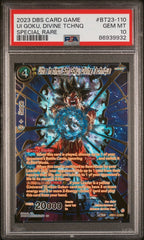 Dragon Ball Super - Ultra Instinct Son Goku, Divine Technique BT23 - 110 SPR PSA 10 - Mega Cash Sydney