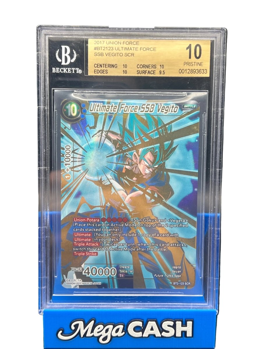 Dragonball - BGS 10 Ultimate Force SSB Vegito BT2123 SCR - Mega Cash Sydney