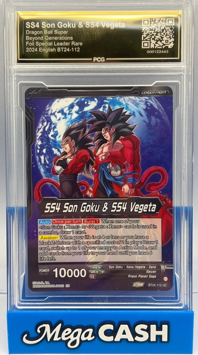 Dragonball Z - PCG 10 Vegito Sparking Potara Warrior BT24-112 SLR - Mega Cash Sydney