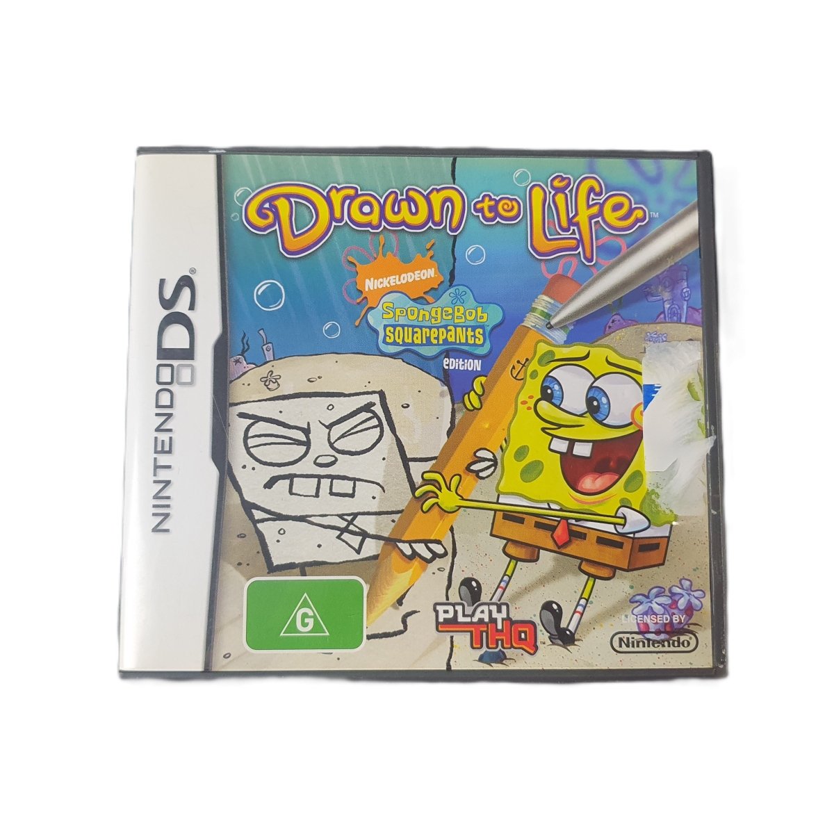 Drawn to Life - SpongeBob SquarePants Edition - Nintendo DS Game - Mega Cash Sydney