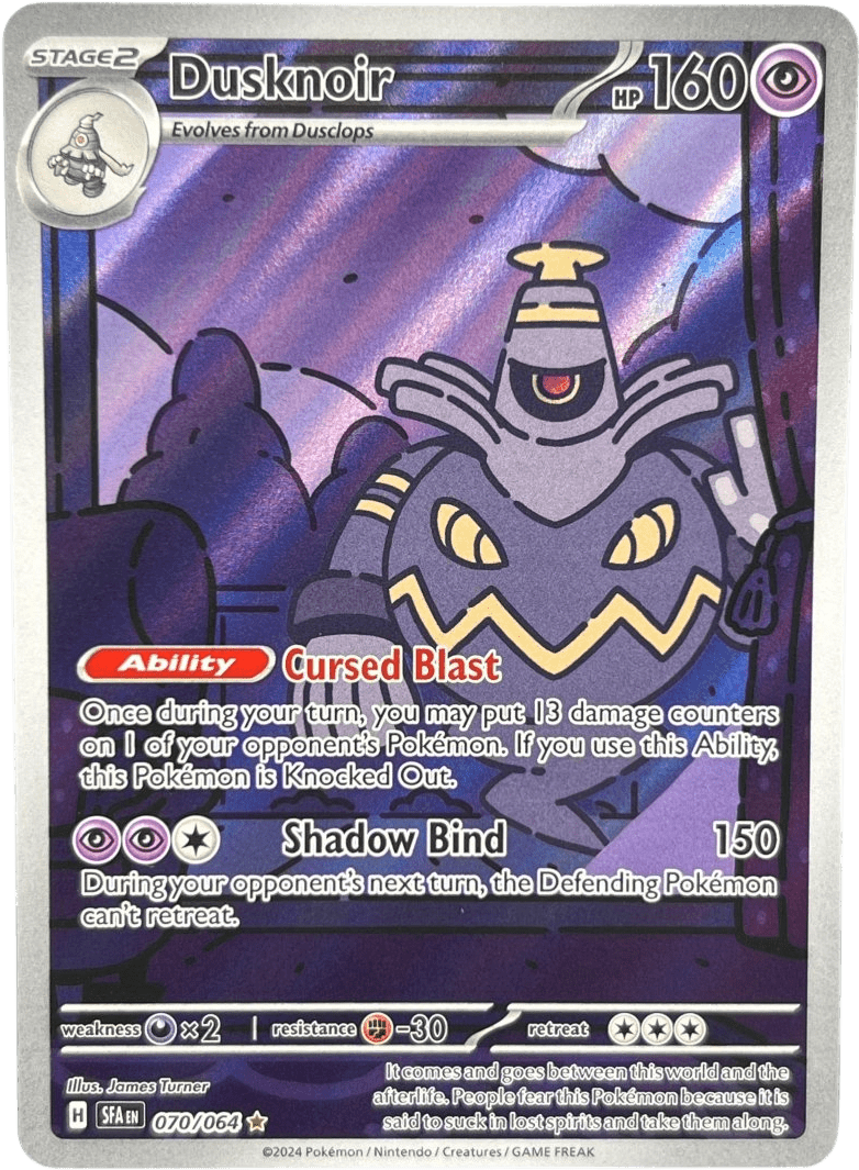 Dusknoir 070/064 Shoulded Fable - Mega Cash Sydney