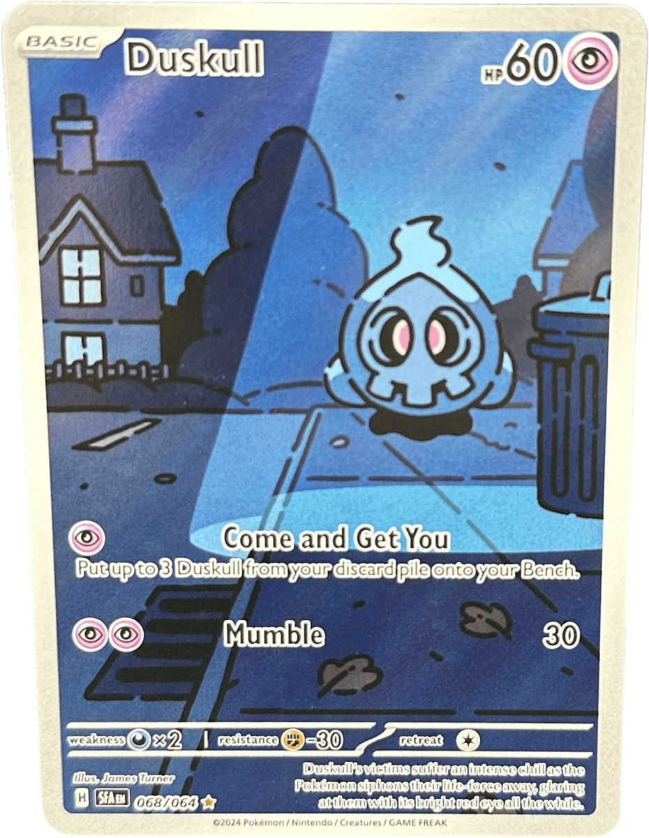 Duskull Illustration Rare - Shrouded Fable - 068/064 - Mega Cash Sydney