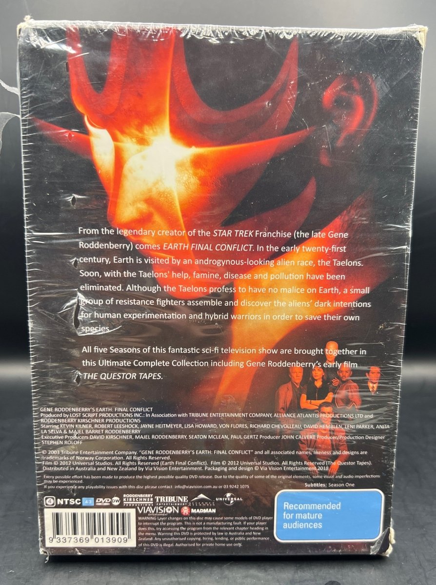 Earth Final Conflict Ultimate DVD Collection - Gene Roddenberry - Mega Cash Sydney