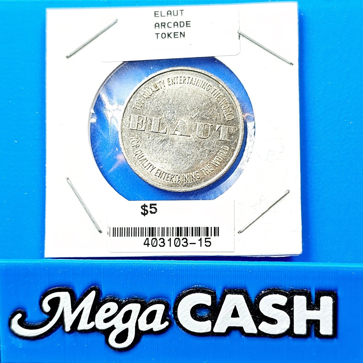 Elaut Arcade Token - Top Quality Entertaining the World Coin - Mega Cash Sydney