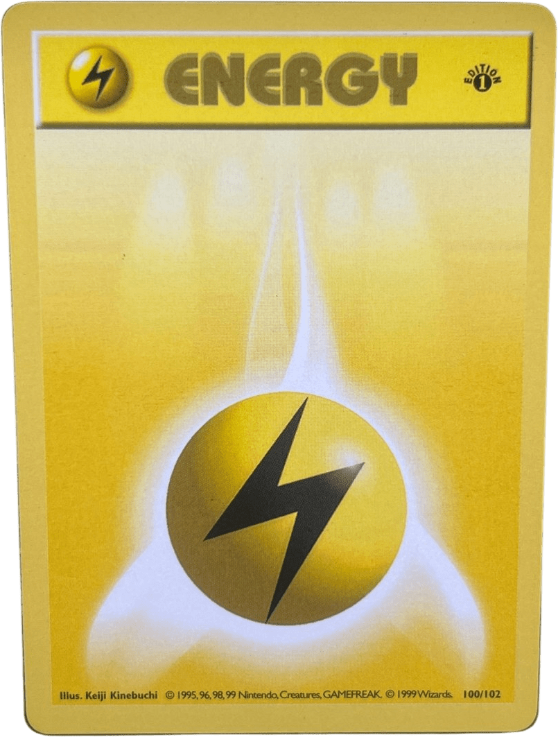 Electric Energy 100/102 1st Edition Shadowless Base Set 1999 NM - Mega Cash Sydney