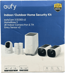 Eufy Cam 3 Indoor/Outdoor Home Security Kit - Mega Cash Sydney