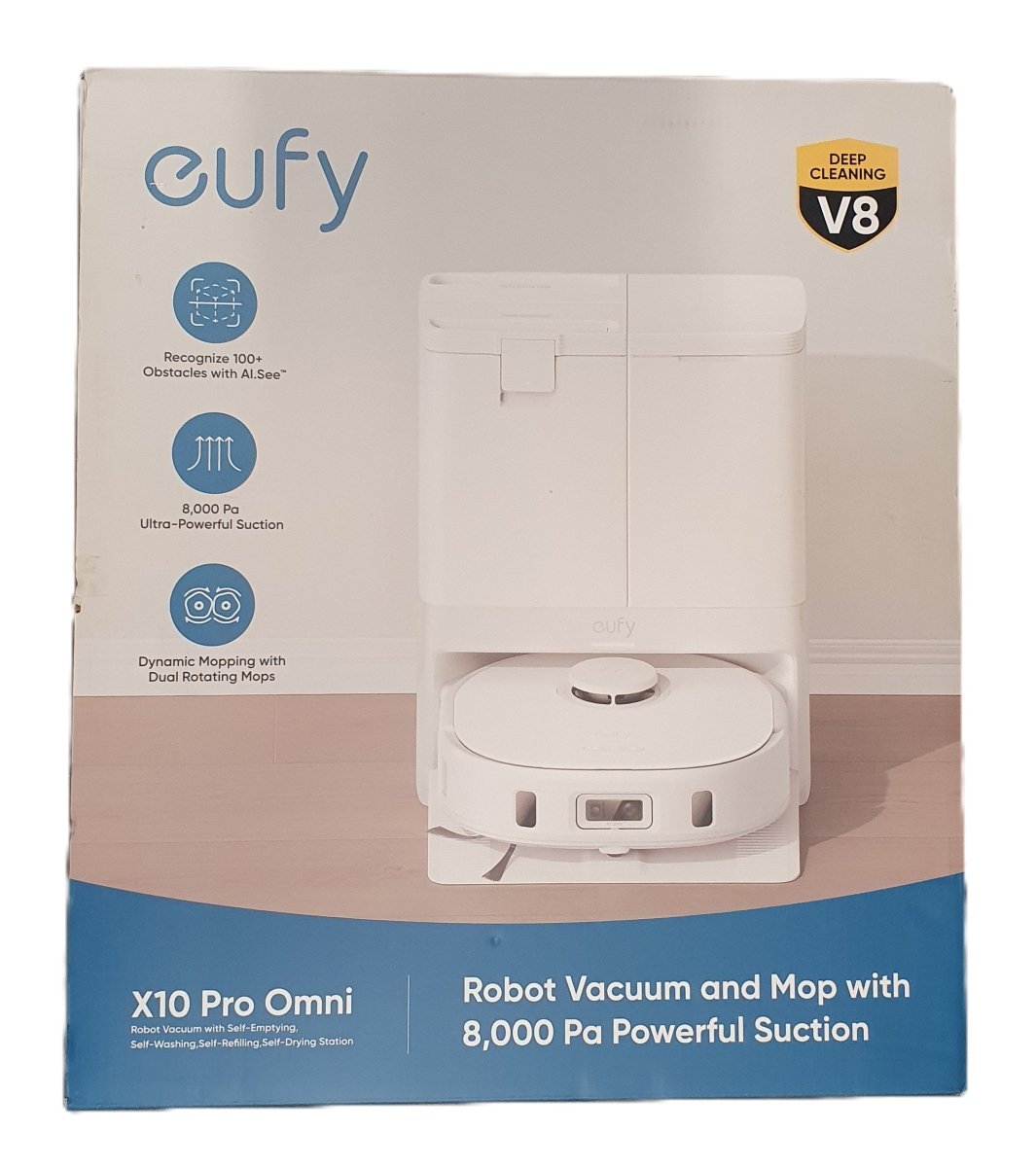 EUFY - X10 Pro Omni - Deep cleaning V8 System - Mega Cash Sydney
