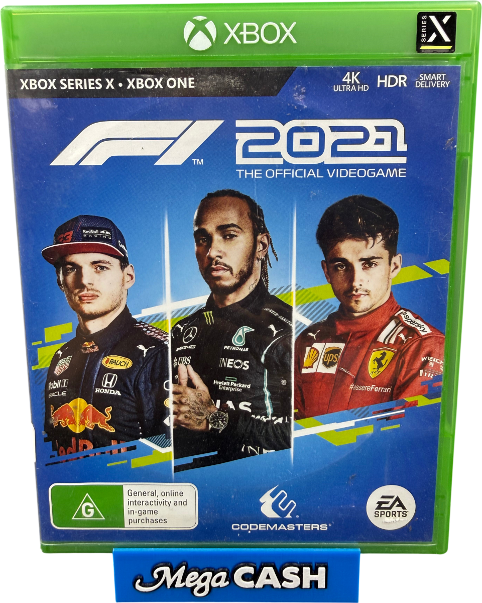 F1 2021 The Official Videogame - Series X / Xbox One Game - Mega Cash Sydney