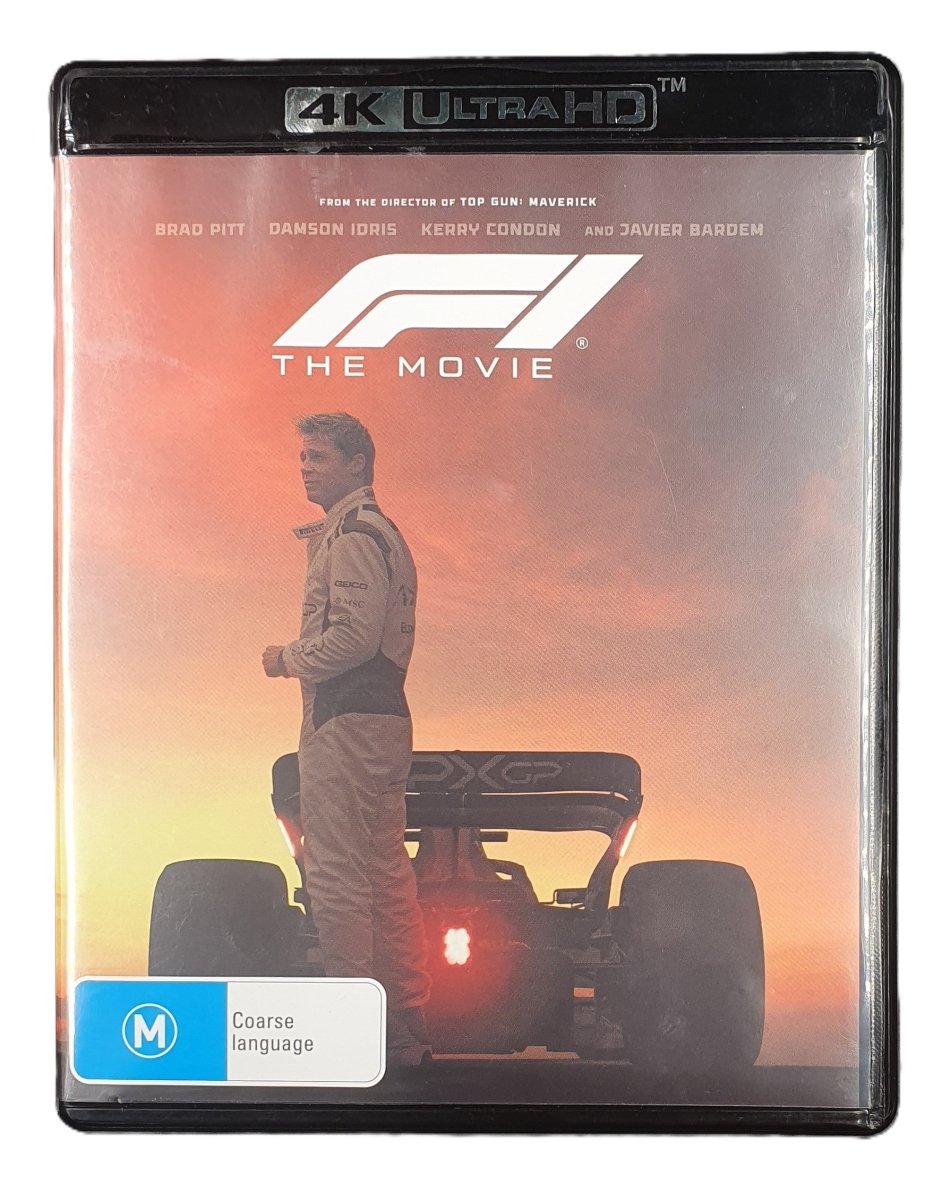 F1: The Movie - 4K Ultra HD - Blu-Ray - Mega Cash Sydney