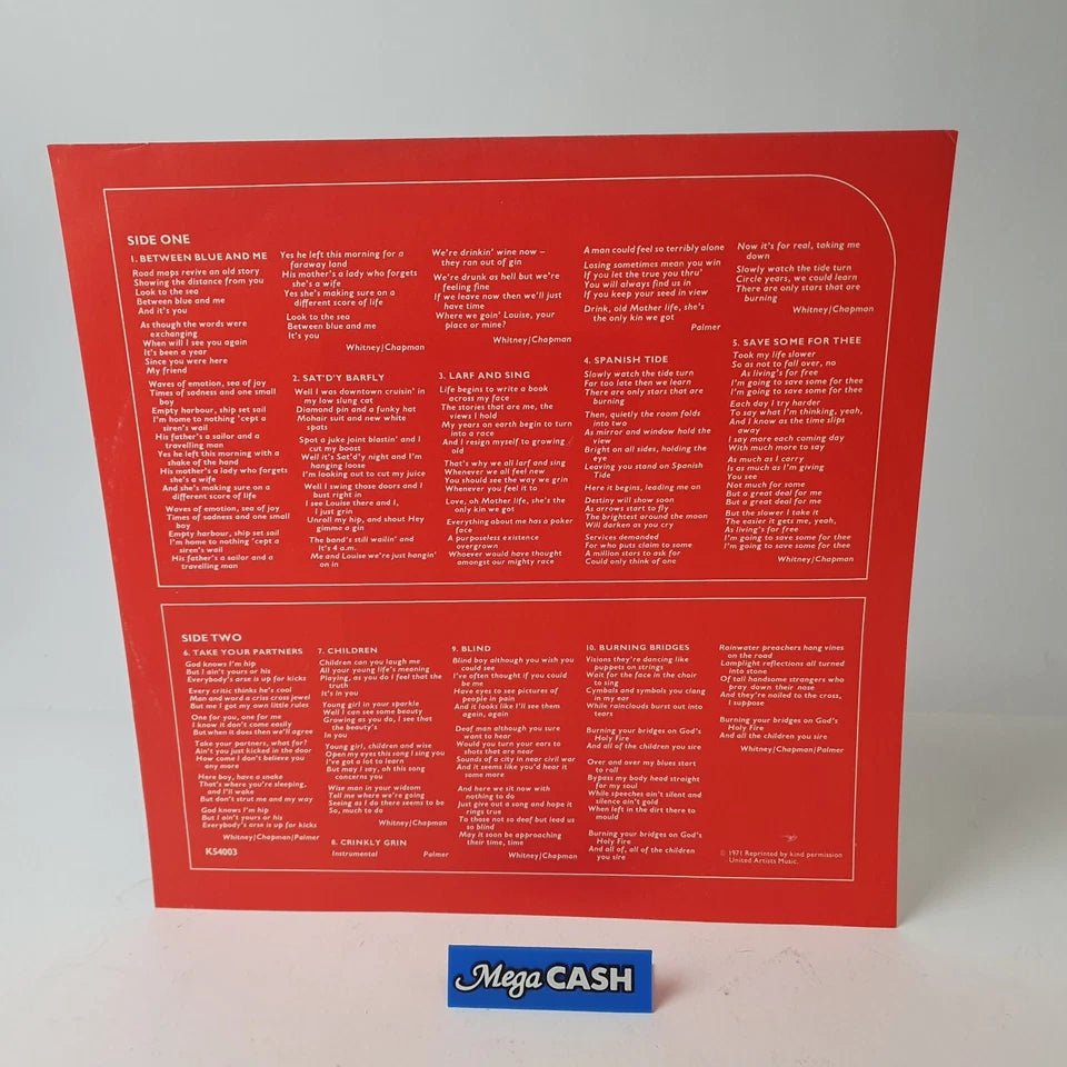 FAMILY - "Fearless" - LP RECORD - Reprise Records - K54003 - Mega Cash Sydney