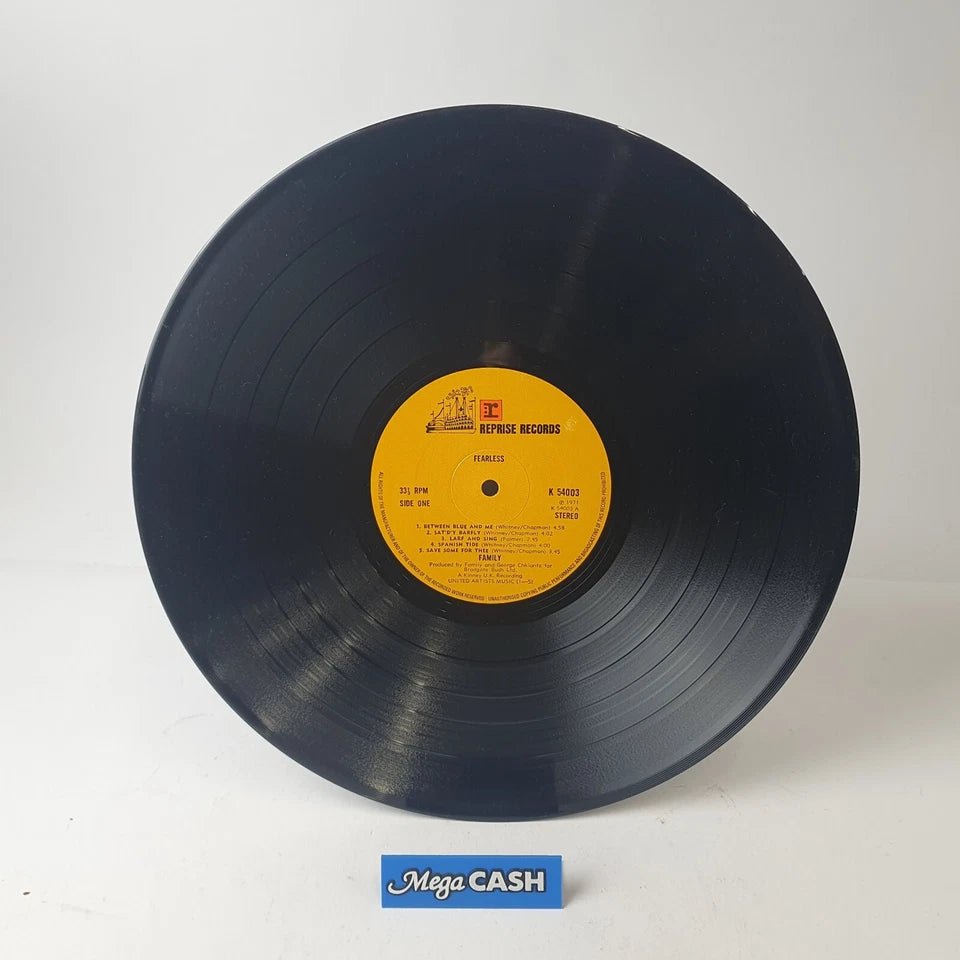 FAMILY - "Fearless" - LP RECORD - Reprise Records - K54003 - Mega Cash Sydney