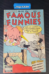 FAMOUS FUNNIES - No192 1951 - Eastern Color Printing Co. - Mega Cash Sydney