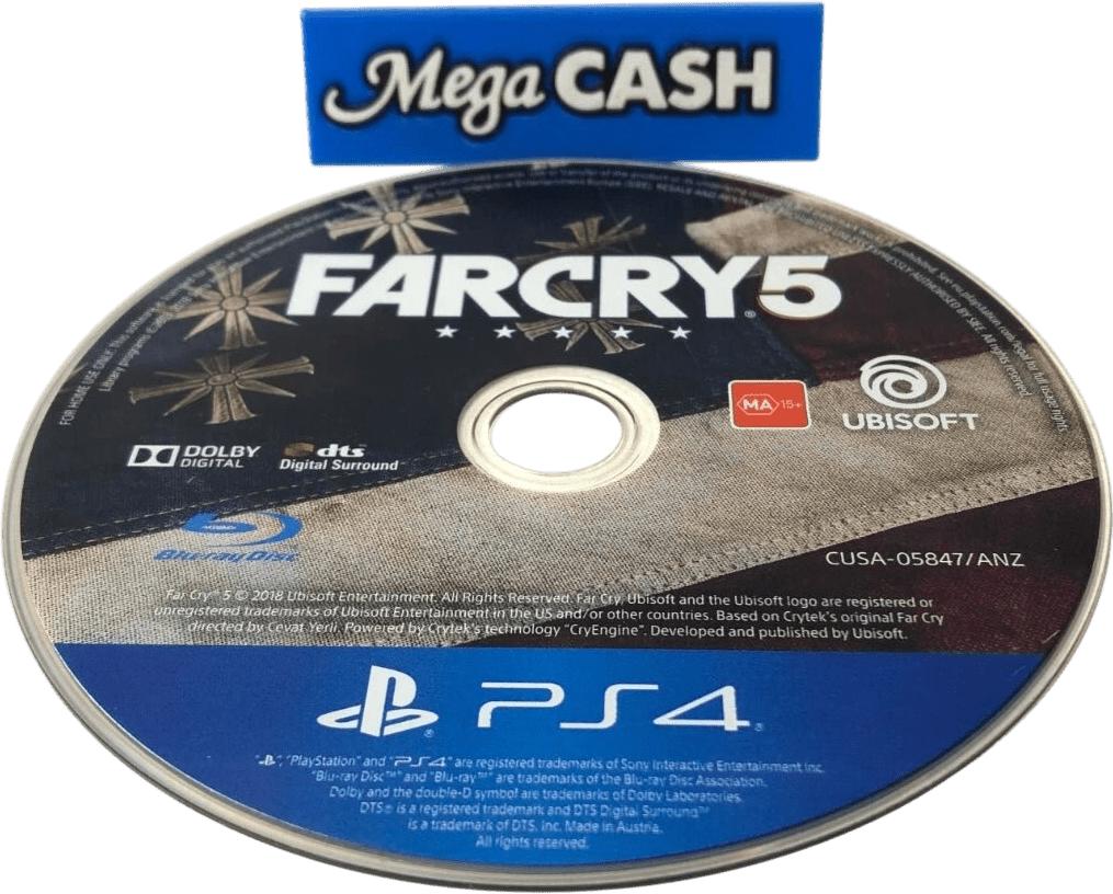 Far Cry 5 - PlayStation 4 PS4 Game - Disc Only - Mega Cash Sydney